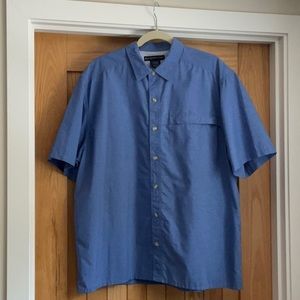 NWOT, Exofficio, Men’s Vented Button Up Short Sleeve, Outdoor Shirt. XL